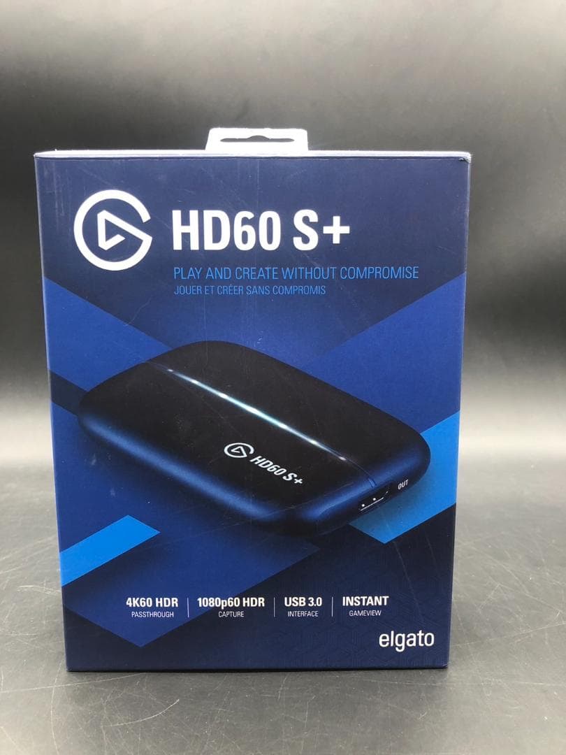 動作OK elgato HD60 S+ キャプチャーボード