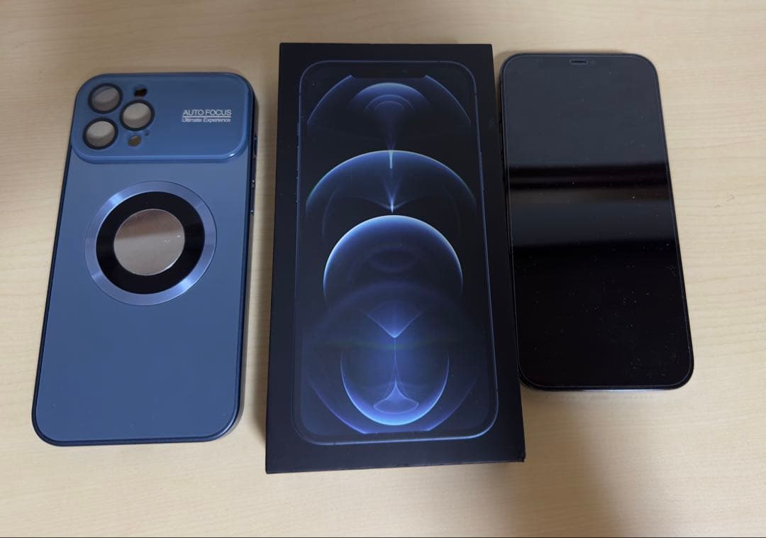 iPhone 12 Pro Max ブル－
