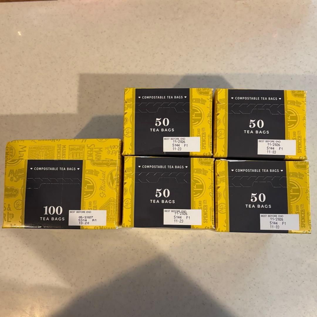 マークス&スペンサー English Breakfast 100個入＋50個入
