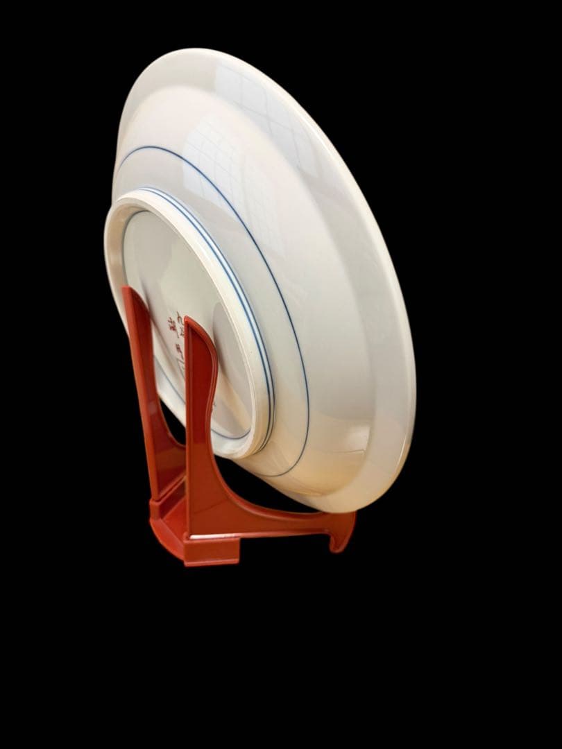 【希少】未使用 九谷焼　湖月 金花詰 31cm　飾り皿　大皿 インテリア
