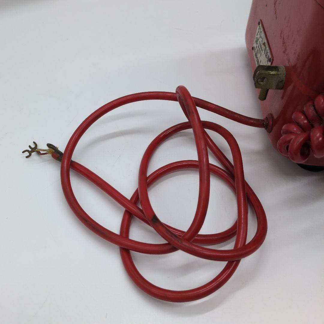 田村電機製作所 公衆電話 670-A2 昭和46年 昭和レトロ 赤電話
