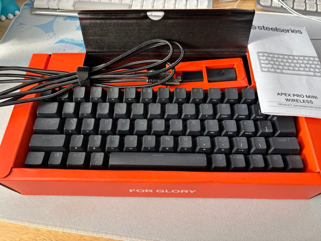 【壊れあり】steelseries APEX PRO MINI WIRELESS
