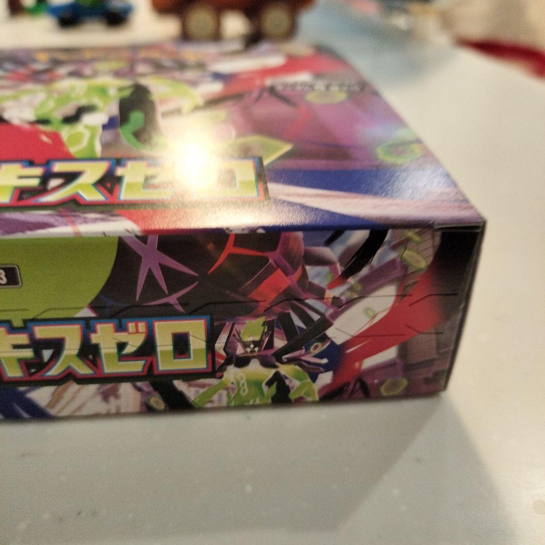 未開封 ポケモンカードゲーム ムニキスゼロ 1box