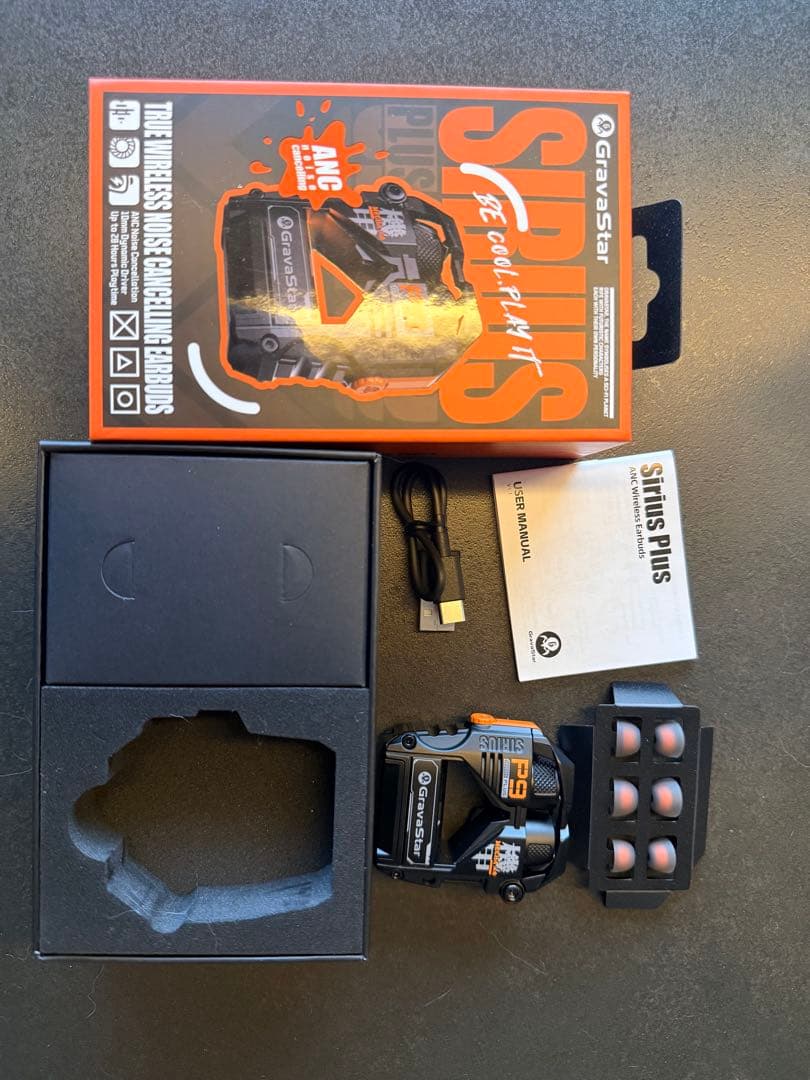 GravaStar Sirius PS9 Plus ワイヤレスイヤホン