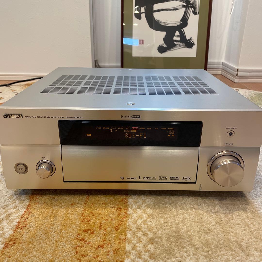 [中古] YAMAHA DSP-AX4600 7.1ch AVアンプ リモコン付
