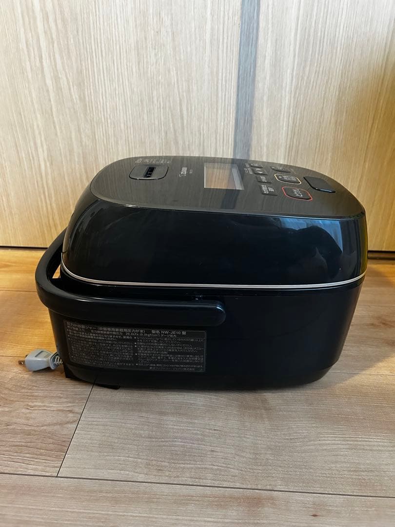 象印 NW-JE10 圧力IH炊飯器 5.5合 22年制