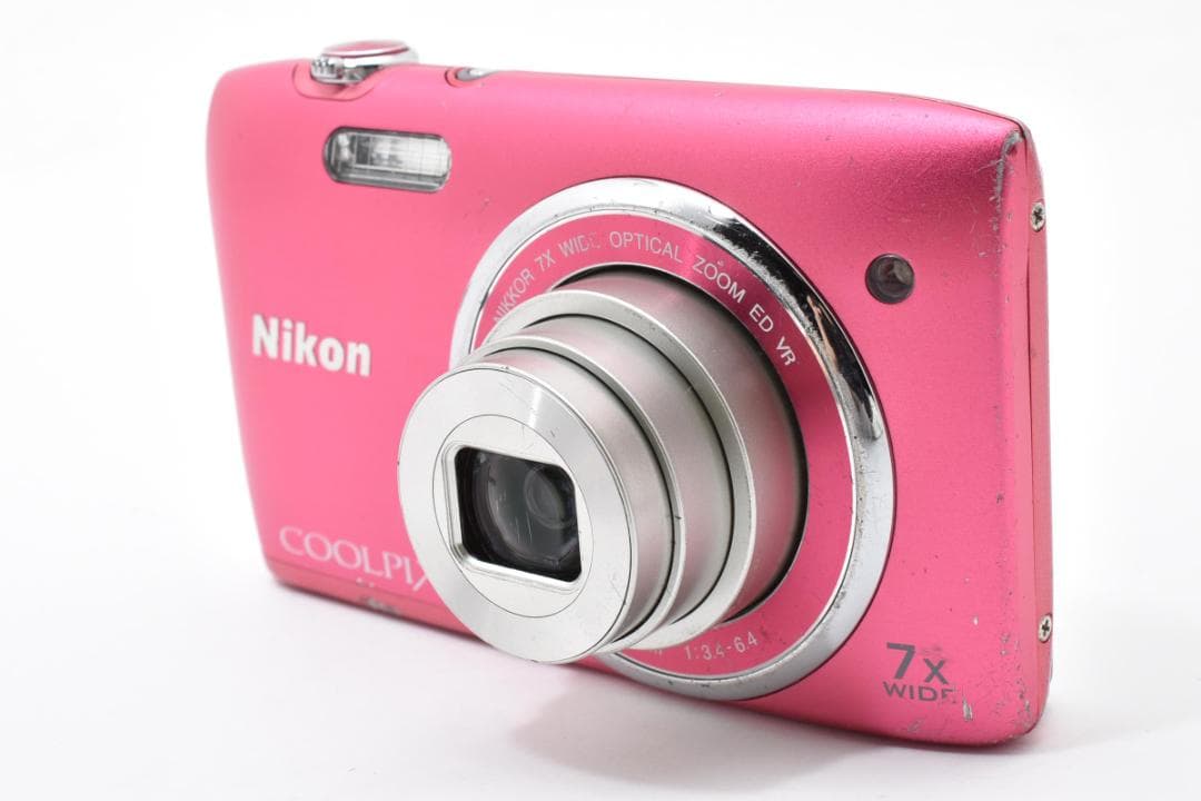 【良品】Nikon COOLPIX S3500 コンデジ デジカメ 1053