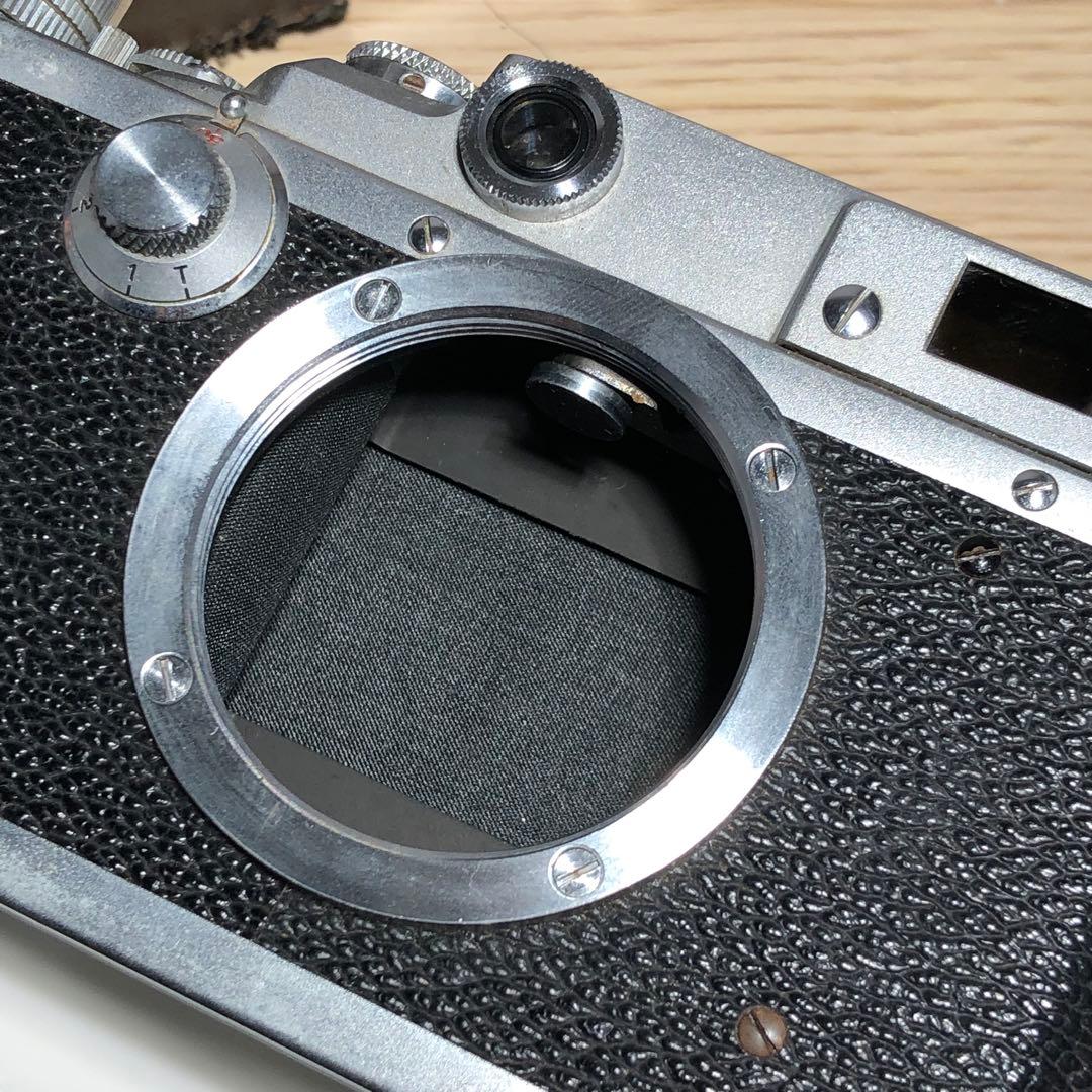ケース付　Canon Ⅱ S型 ？　フィルムカメラ