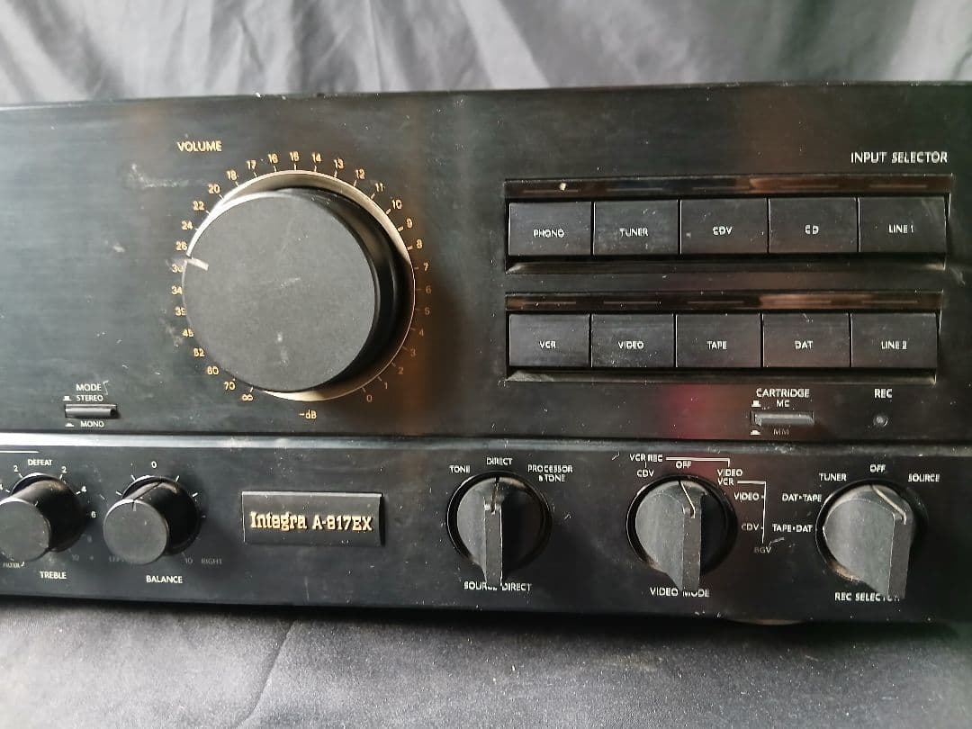 ONKYO INTEGRA A-817EX プリメインアンプ 「ジャンク」