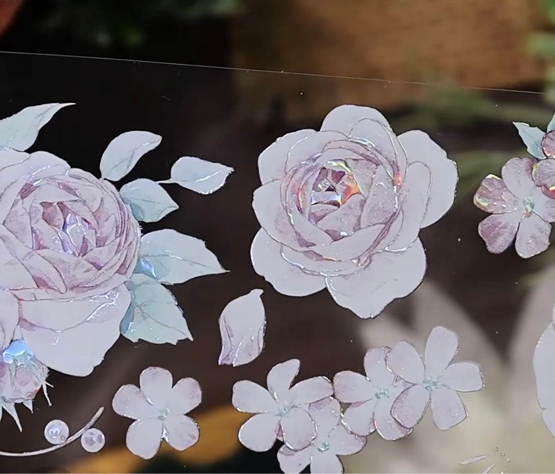【4巻セット】レース椿山漫シリーズ 芍薬 椿 花 OKMT