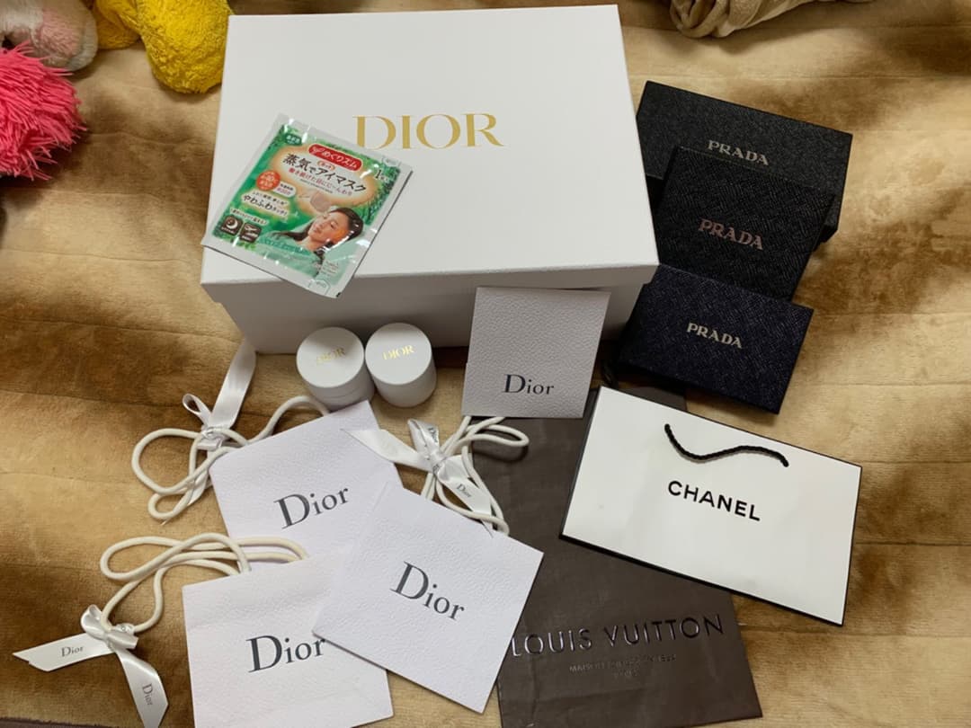 Dior バックの『箱』ショップ袋その他ブランド