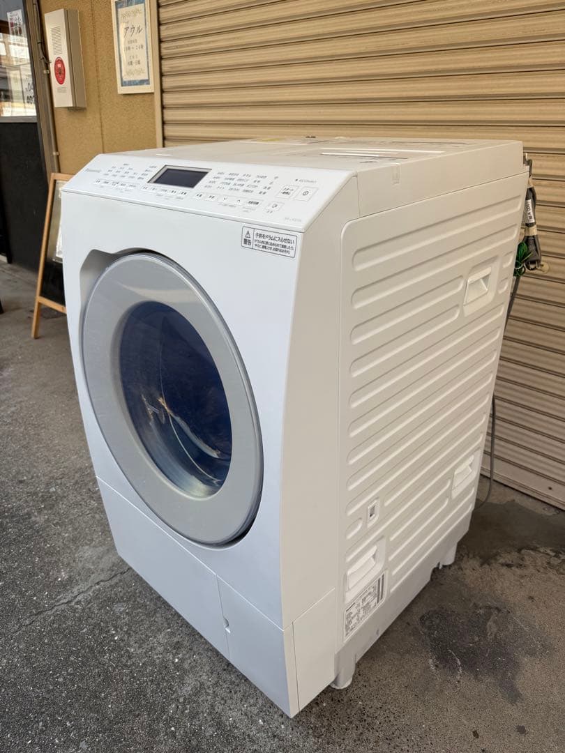 【美品・動作確認済】Panasonic ドラム式洗濯乾燥機 NA-LX127AR