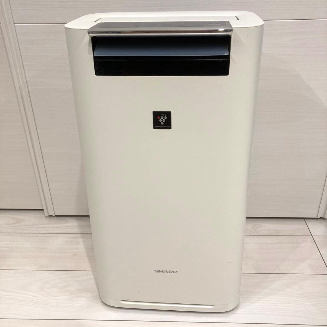 動作確認済 SHARP 加湿空気清浄機 KI-GS50 ホワイト 部品交換済