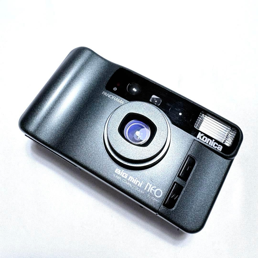【箱説付き】 Konica フィルムカメラ Big mini NEO 動作良好