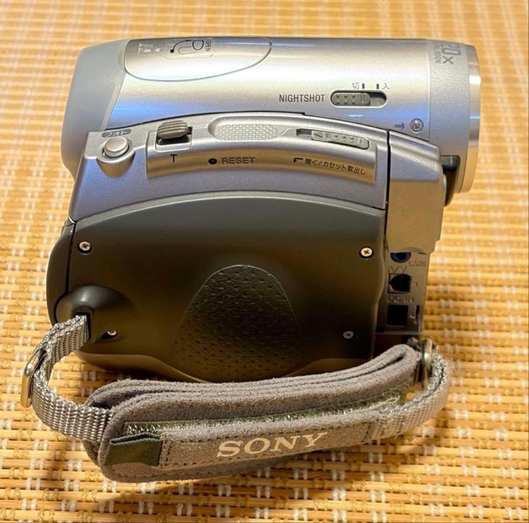 ジャンク品　miniDV対応　SONY　HANDYCAM　DCR-HC90