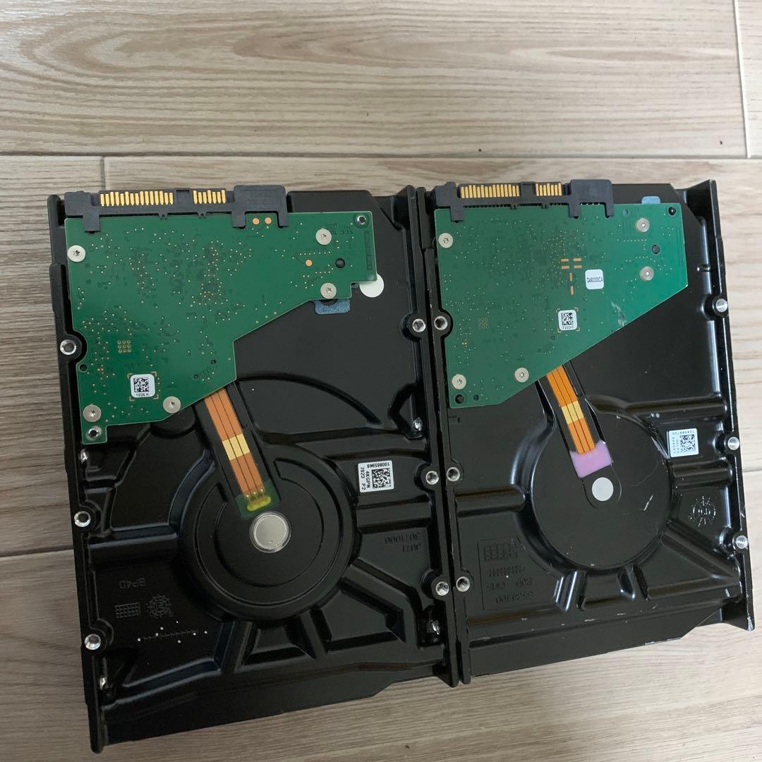Seagate Exos 7E8 8TB SAS HDD 2台セット ジャンク