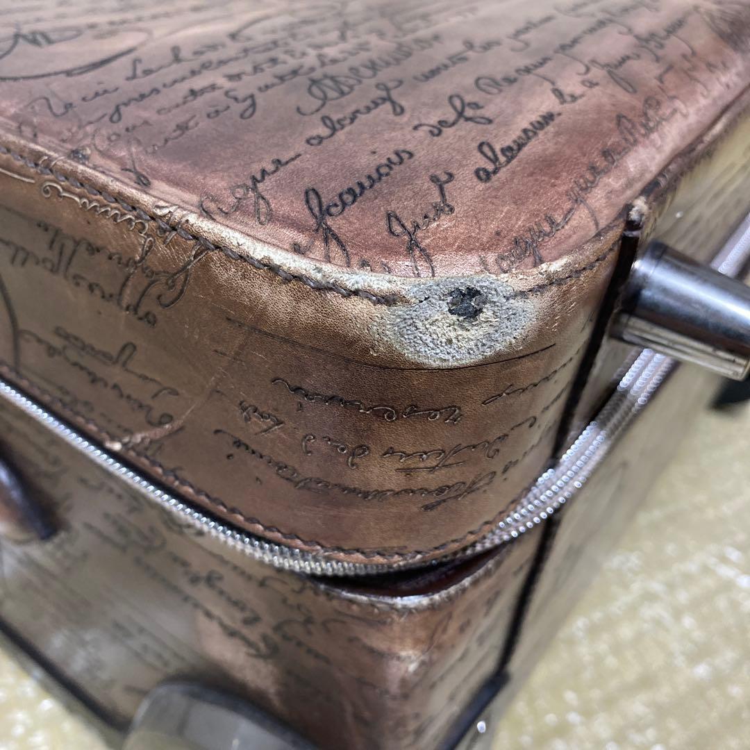 Berluti ベルルッティ　キャリーケース　スーツケース　旅行カバン