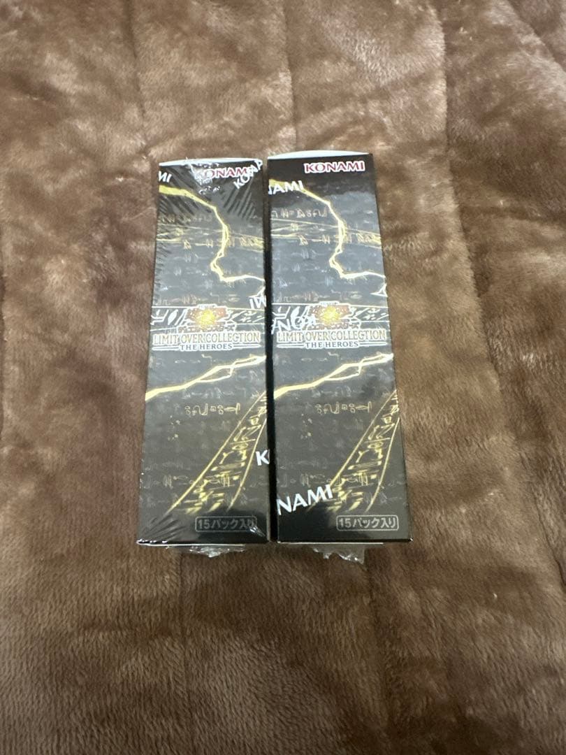 遊戯王　リミットオーバーコレクション　2BOX　シュリンク付