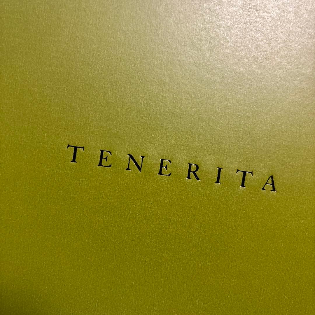 TENERITA タオルセット 2枚 ホワイト クリーム　紙袋付