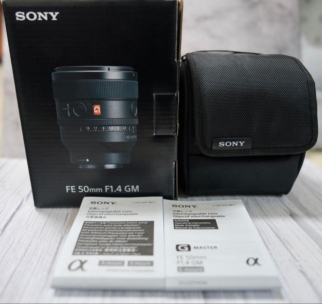 【超美品】SONY FE 50mm F1.4 GM SEL50F14GM／保証付