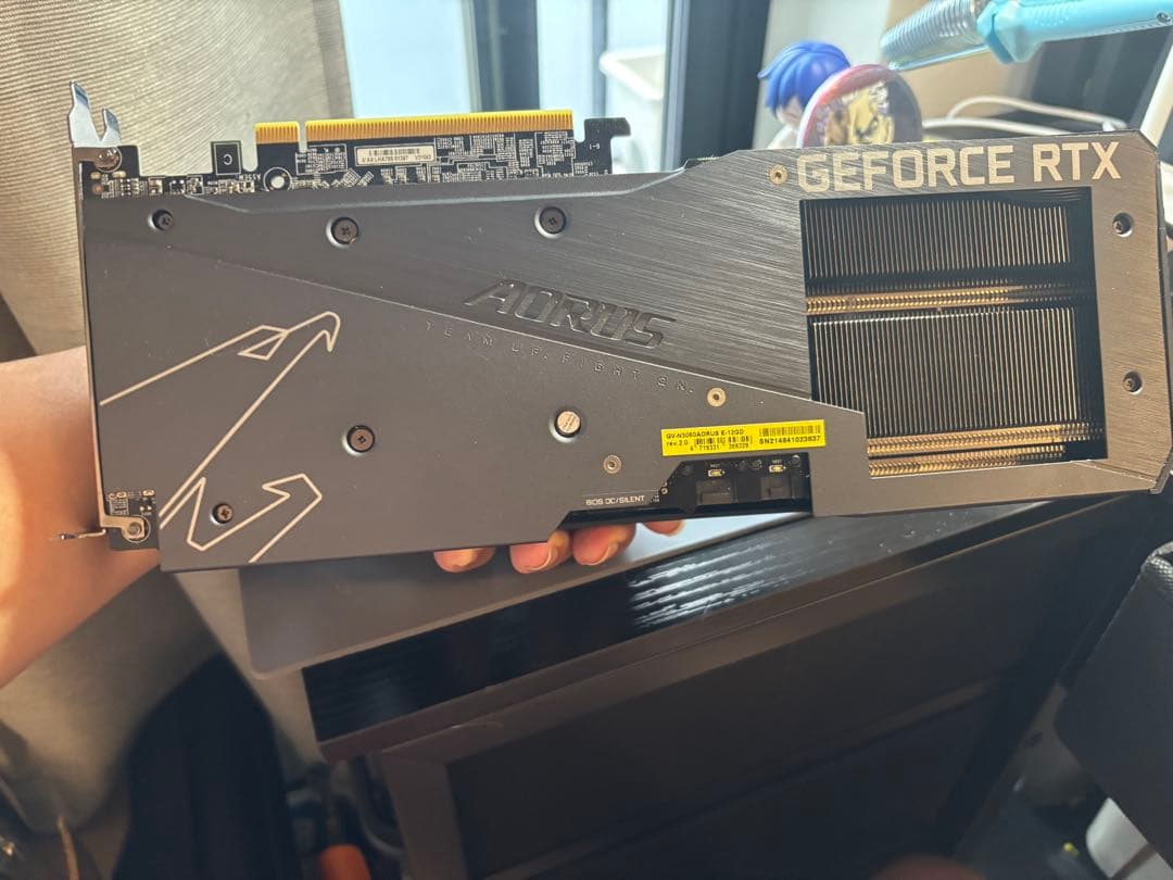 AORUS GeForce RTX3060 12GBグラフィックボード