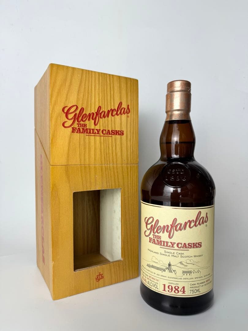 ウイスキー Glenfarclas The Family Casks 1984 750ml