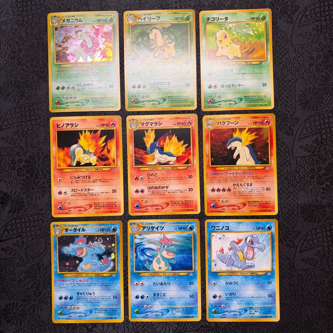 【希少】ポケモンカード ネオ プレミアムファイル 金・銀　旧裏