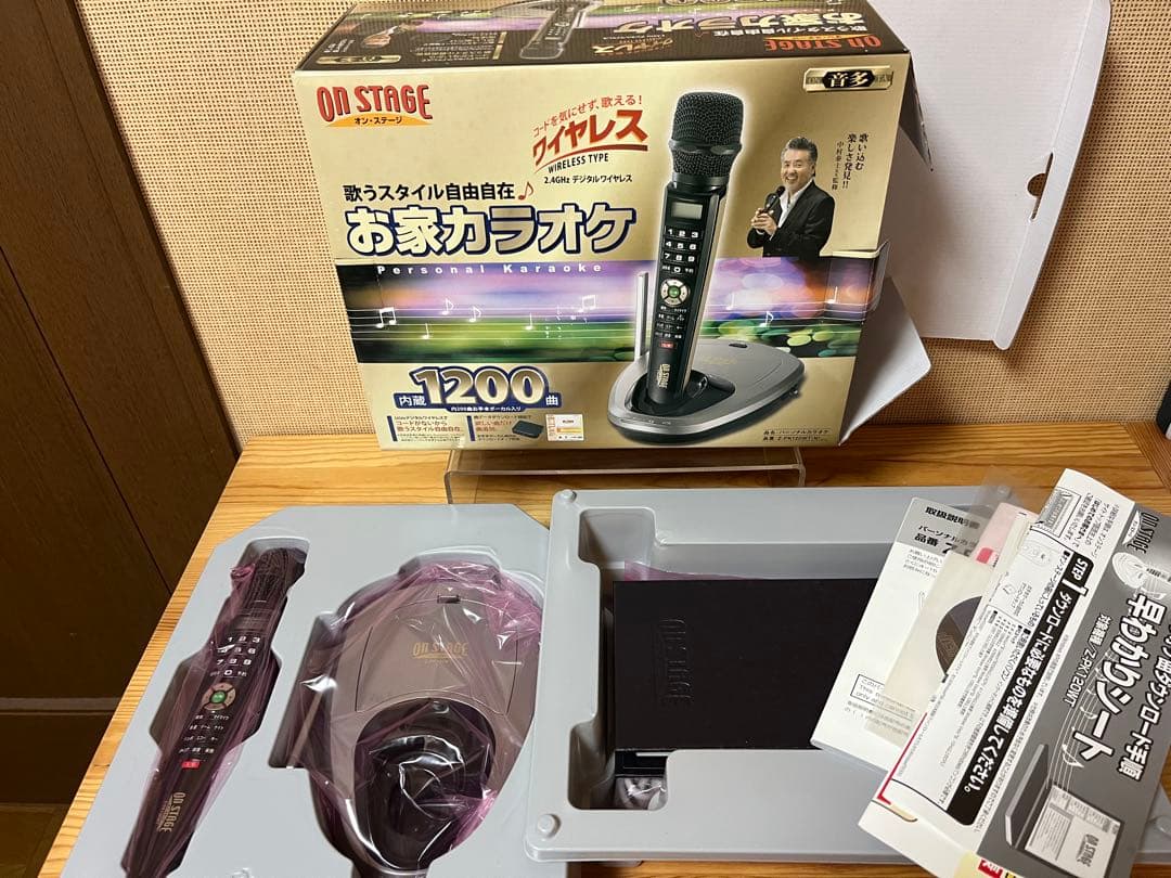 d942/新品★お家カラオケ オンステージ 増設 マイク付き