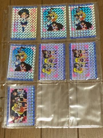 美少女戦士セーラームーン　ヒーローコレクション１　カード１０９種１６８枚セット