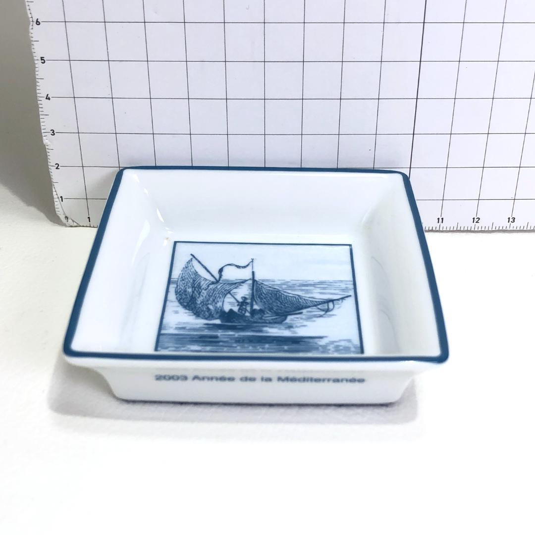 【美品・希少】エルメス／2003 地中海 ミニプレート 絵皿