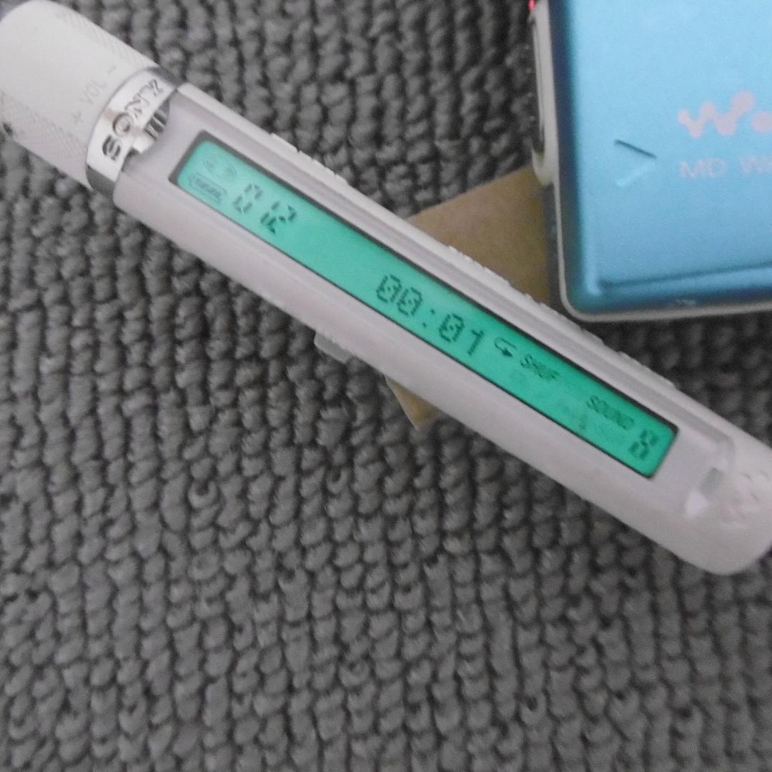 【美品】SONY MDウォークマン MZ-E520_BL