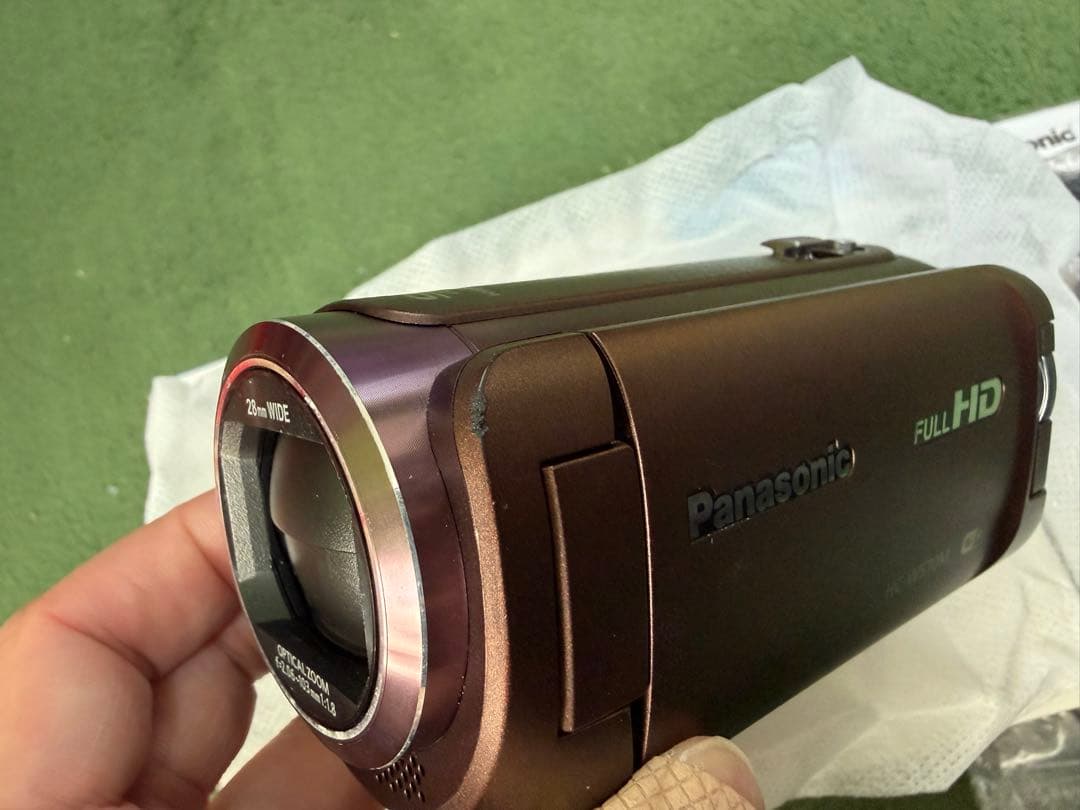 【ジャンク】パナソニック デジタルハイビジョンビデオカメラ HC-W570M