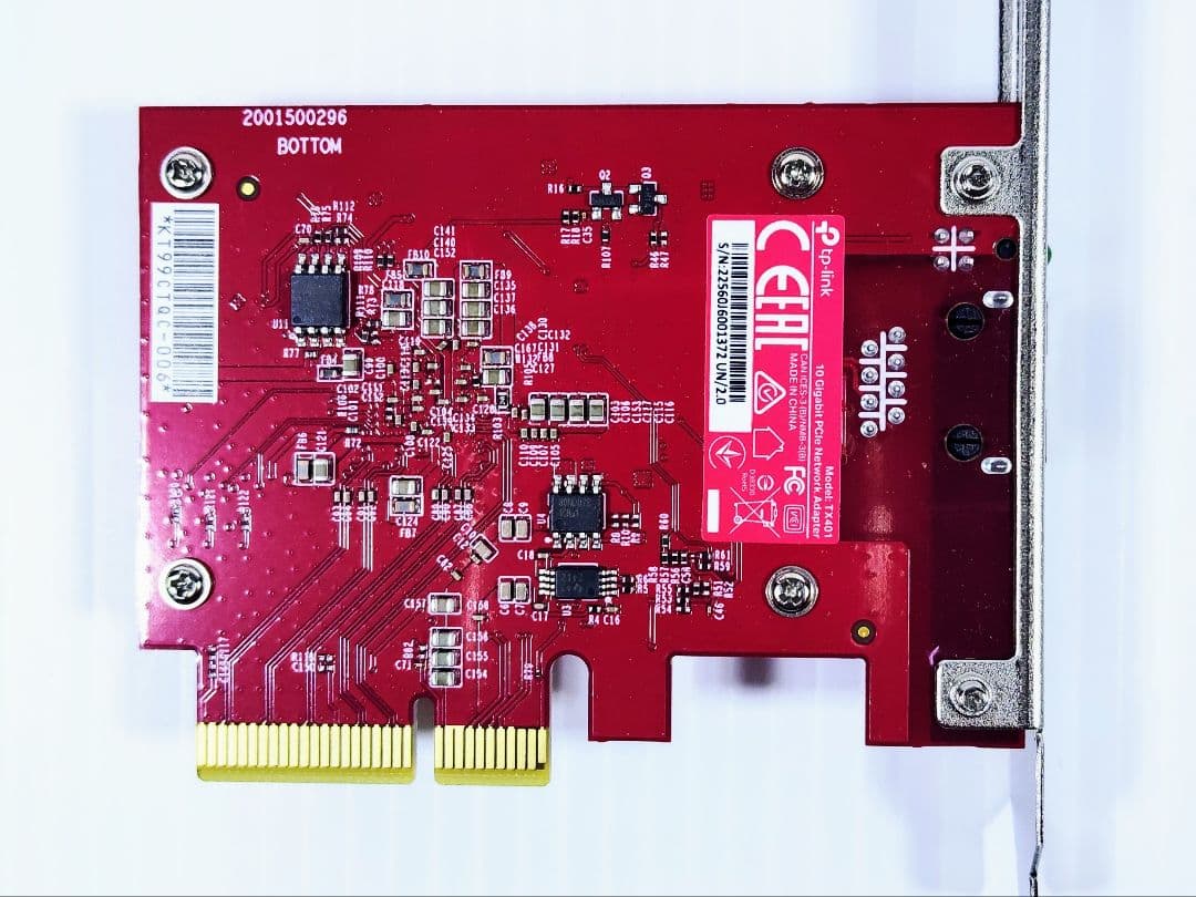【使用激短】10ギガビット ネットワークアダプター tp-link TX401