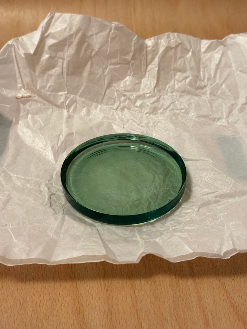皿・プレート  Glass tray (Green)