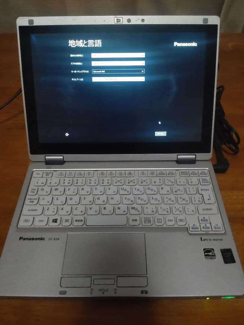 Let's note RZ4（タブレットにもなる。箱、説明書あり）