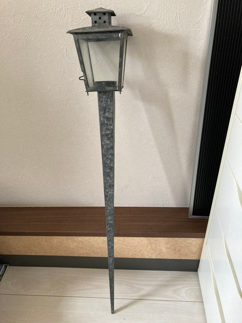 金属製グレーランタン ガーデン用