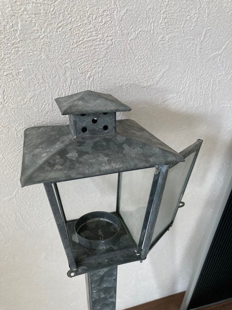 金属製グレーランタン ガーデン用