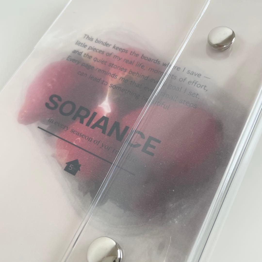 早い者勝　韓国　貯金　PVC バインダー　リフィル　カバー　A6 5sori 1