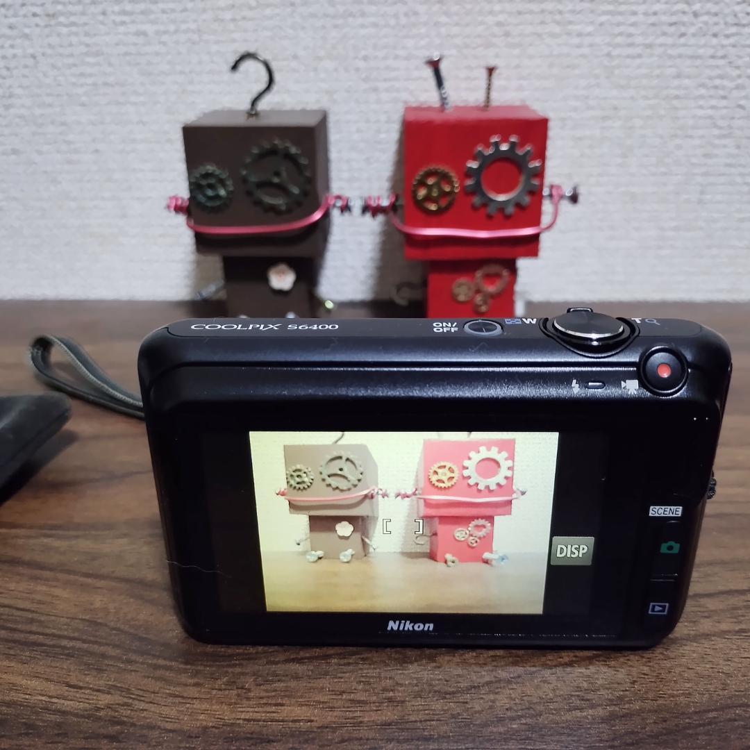 【動作確認済★美品】COOLPIX S6400 コンパクトデジタルカメラ