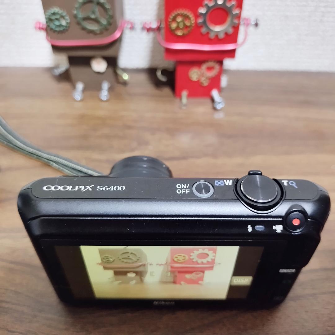 【動作確認済★美品】COOLPIX S6400 コンパクトデジタルカメラ
