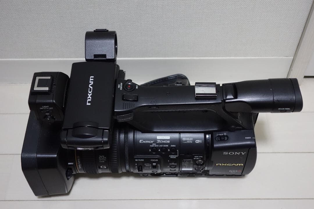 撮影OK 業務用 デジタルビデオカメラ HXR-NX5R NXCAM SONY
