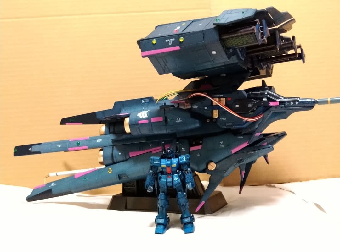【オマケ付】 機動戦士ガンダム0083 デンドロビウム　電飾追加 配色違い