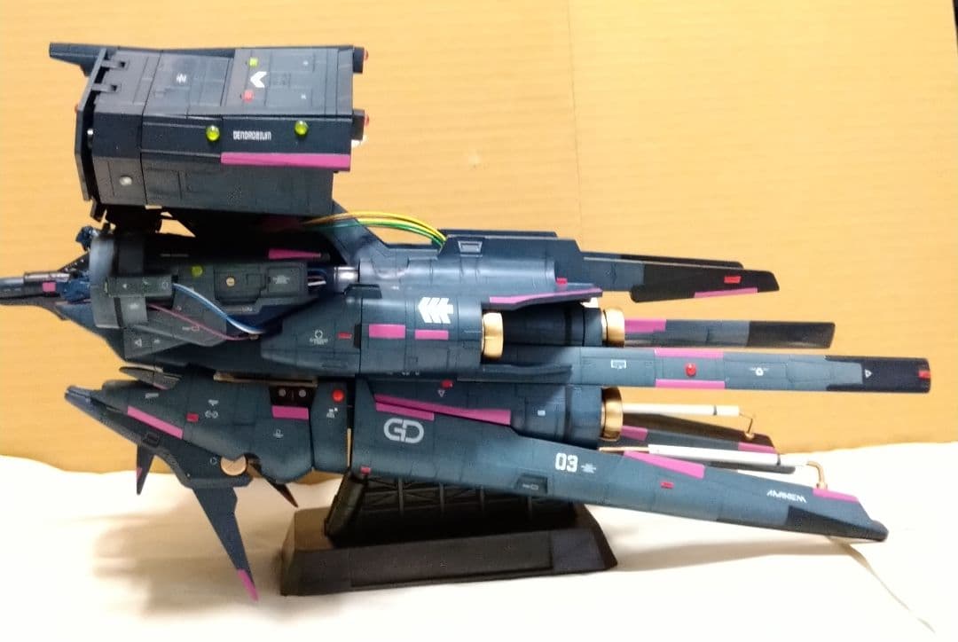 【オマケ付】 機動戦士ガンダム0083 デンドロビウム　電飾追加 配色違い