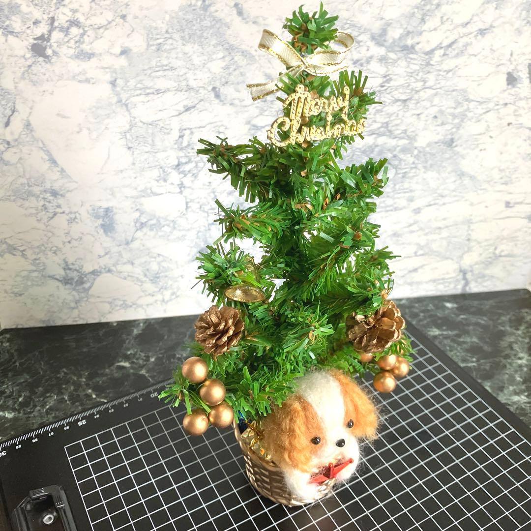 羊毛フェルト 犬 キャバリア フレブル 鏡餅 ツリー カレンダー 専用