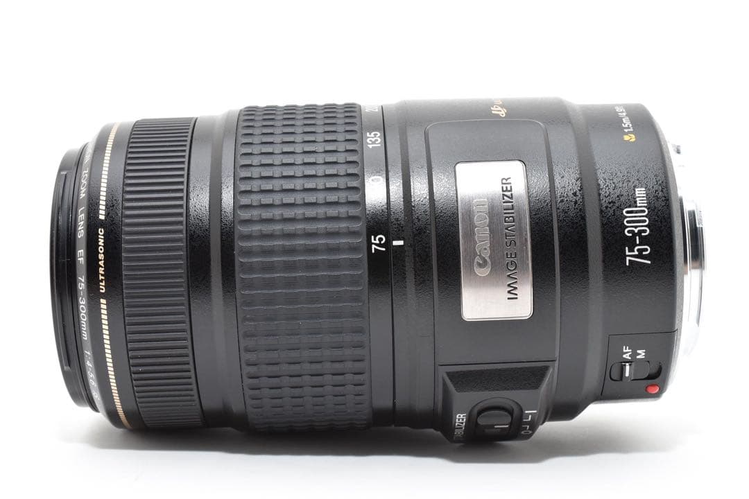 美品　キヤノン CANON EF 75-300mm F4-5.6 IS USM