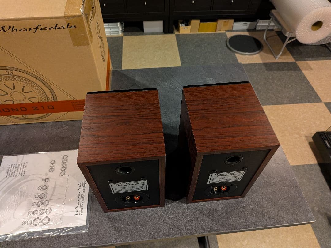 美品 Wharfedale diamond 210 スピーカー ワーフデール