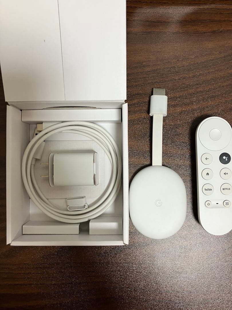 Chromecast with Google TV 4K ホワイト