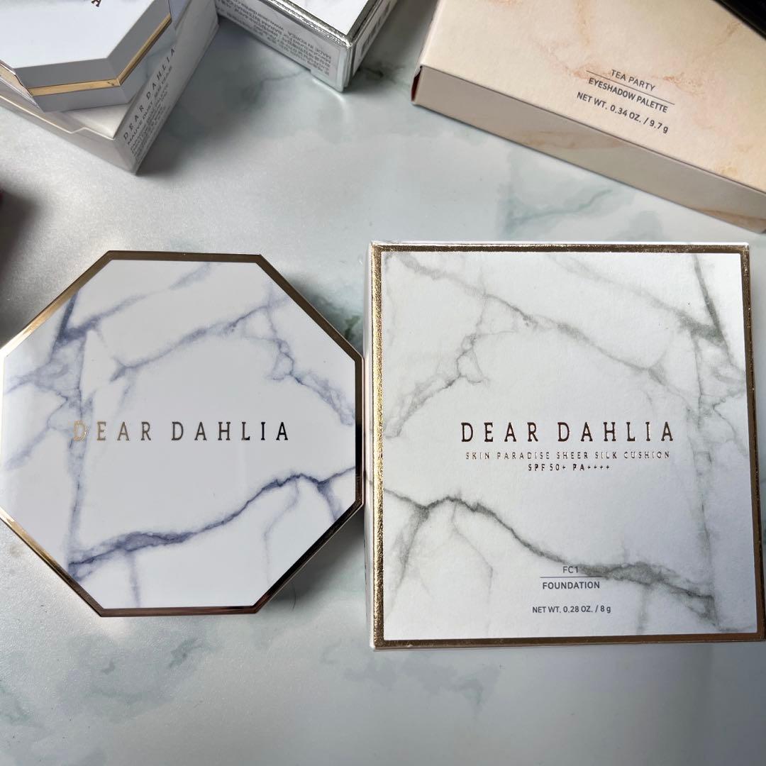 DEARDAHLIA♡スキンプレップ＆プライマー＆クッションファンデ 3点セット