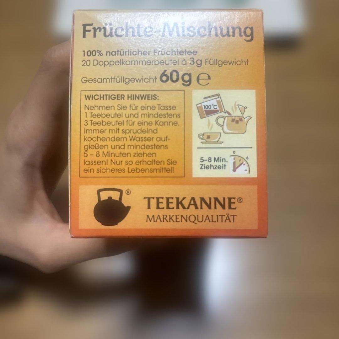 TEEKANNE フルーツミクスチャー 60g