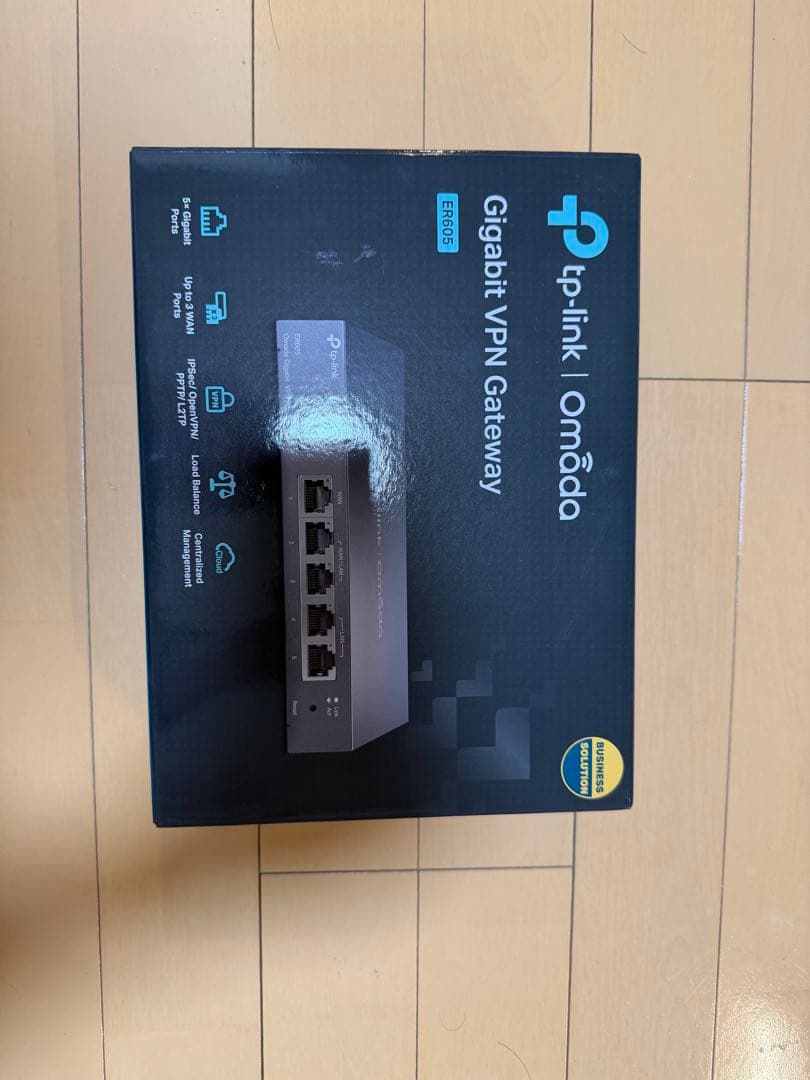 TP-Link Omada ギガビット マルチWAN VPNルーター ER605